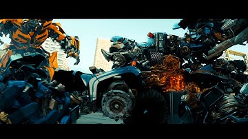 Transformers: Dark of the Moon sentinel prime kills ironhide (1080HD VO)