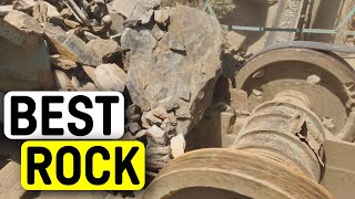 ⛹‍♀PLAYINGwithGIANTRocks⛰.ASMRRock Quarry CRUSHING OperationsPrimary Jaw Crusher in action