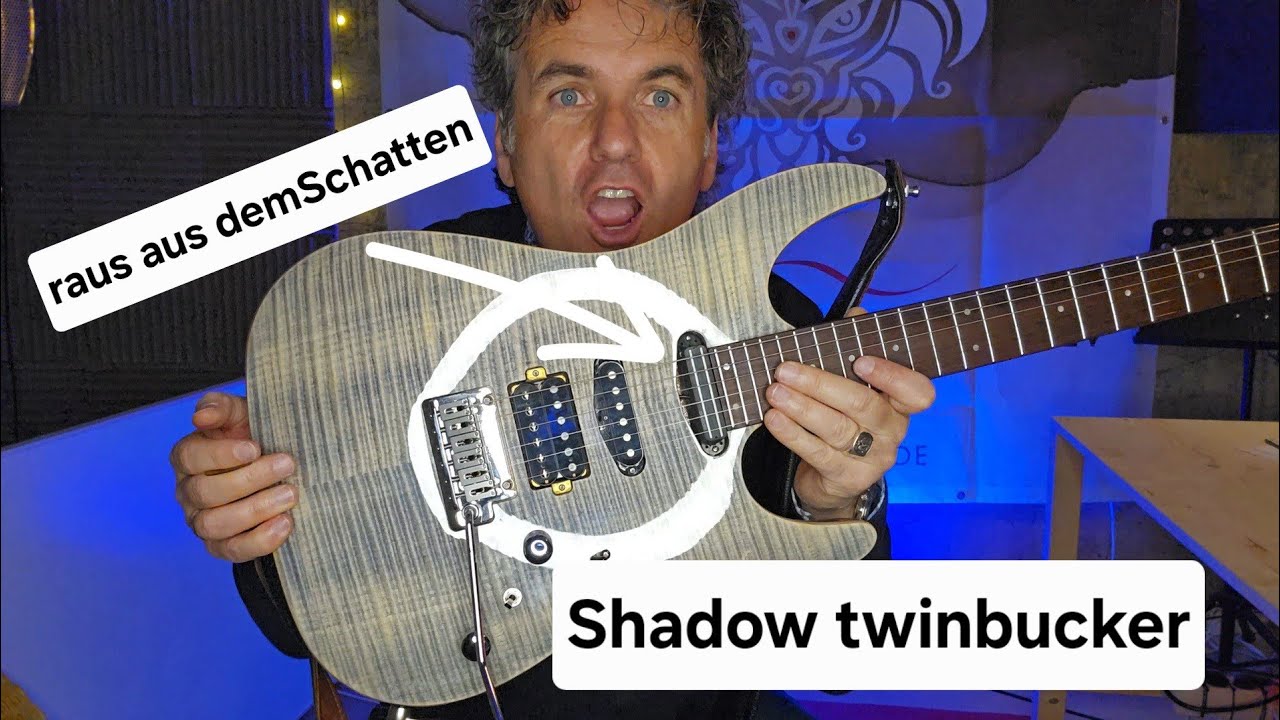 Pimp my Jet guitar mit dem🎸 Shadow SH 661 Twinbucker
