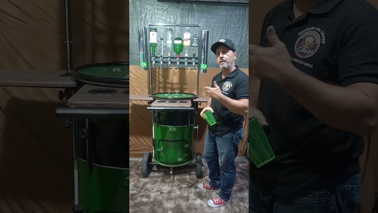 Novos ganhos trabalhando com o carrinho de drink da Decorativ.