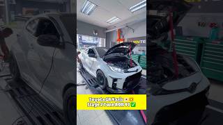 Toyota GR Yaris Stage 2 Remap RON 97 Tune Stage 2 WHP 288HP 410TQ www.emptune.comwww.jcracing.com.my
