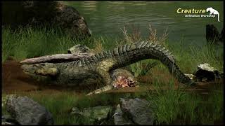 CAW Creature Animation Workshop works  Kishore crocodile