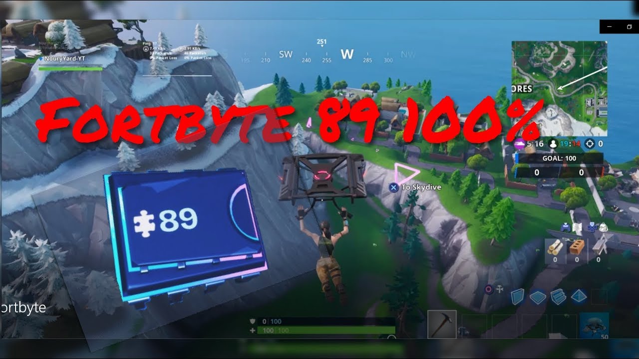 Fortnite fortbyte 89 glitch fix 100%فورتنايت فورتبايت 89 تصليح الغلتش