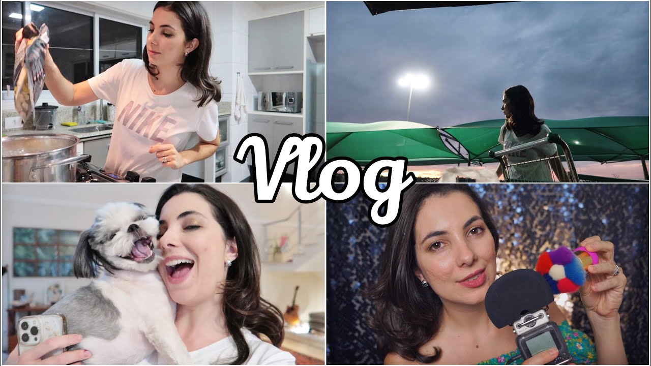 Compras de mercado, gravei ASMR, fiz a janta e aulas de inglês | VLOG - Sweet Carol MIX