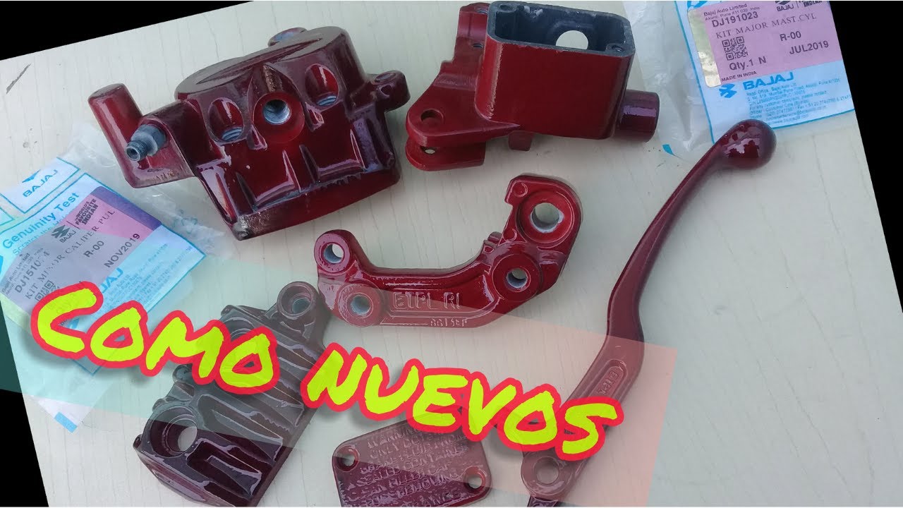 ♦♣♠Reparación de caliper y bomba de freno pulsar 135♣♠♦ YouTube