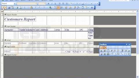 A report is already open. Change the view to print preview.