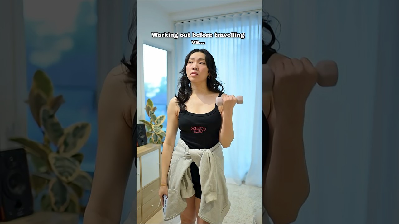 Working Out Before vs After Vacation