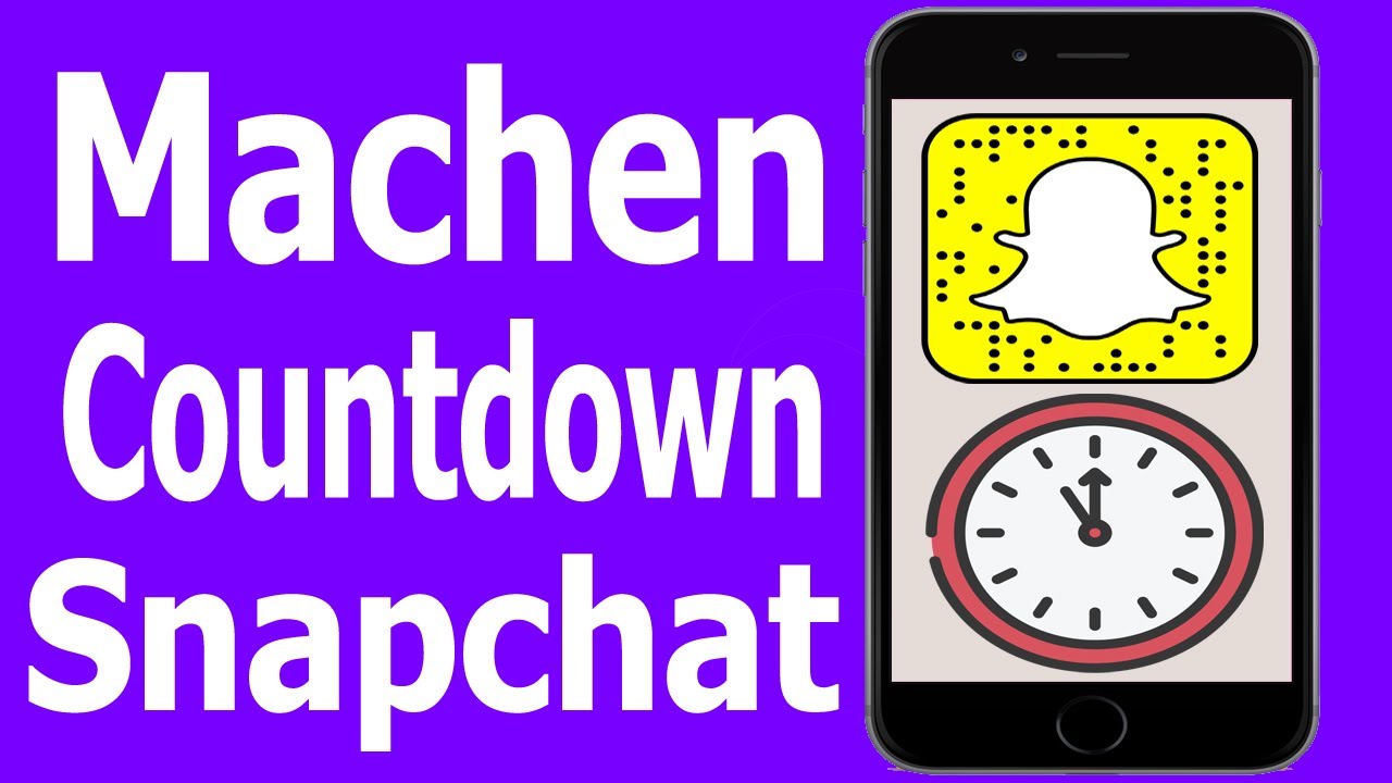 Countdown auf Snapchat erstellen | Countdown auf Snapchat erstellen