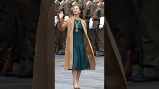 🇪🇸#PrincessLeonore Spain's#FutureQueen Walks Gracefully in Heels First Time#spanishroyalfamily#short