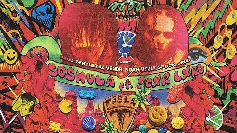 SosMula x Synthetic - MOLLY BRAINS ft. Scarlxrd (Official Audio + Visualizer)