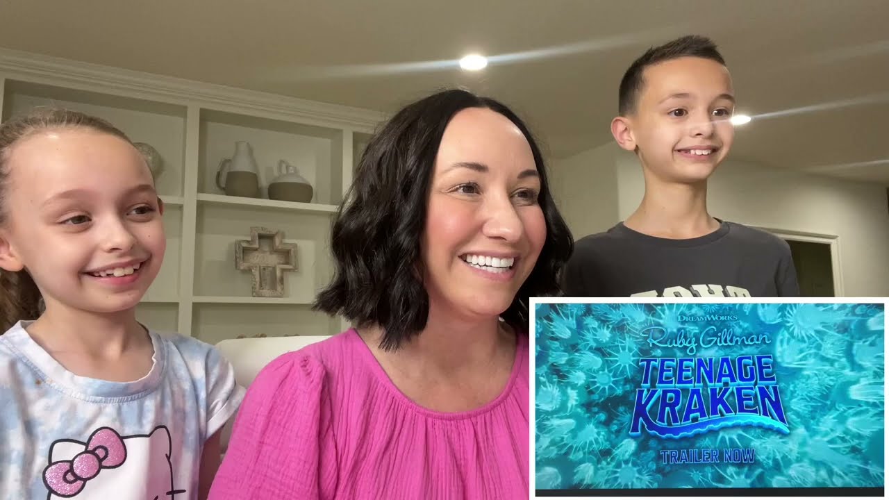 Ruby Gillman Teenage Kraken Trailer Reaction Dreamworks