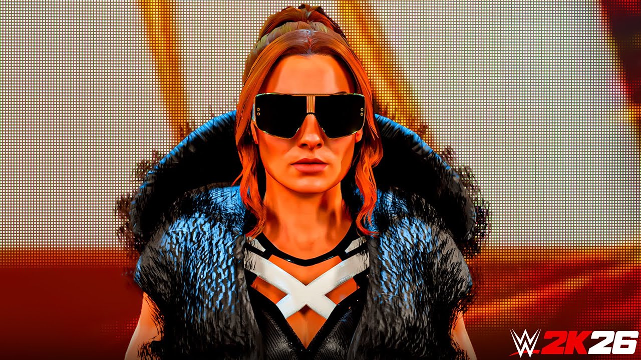 WWE 2K26: концепция выхода Бекки Линч — этот мужчина снова в моде!
