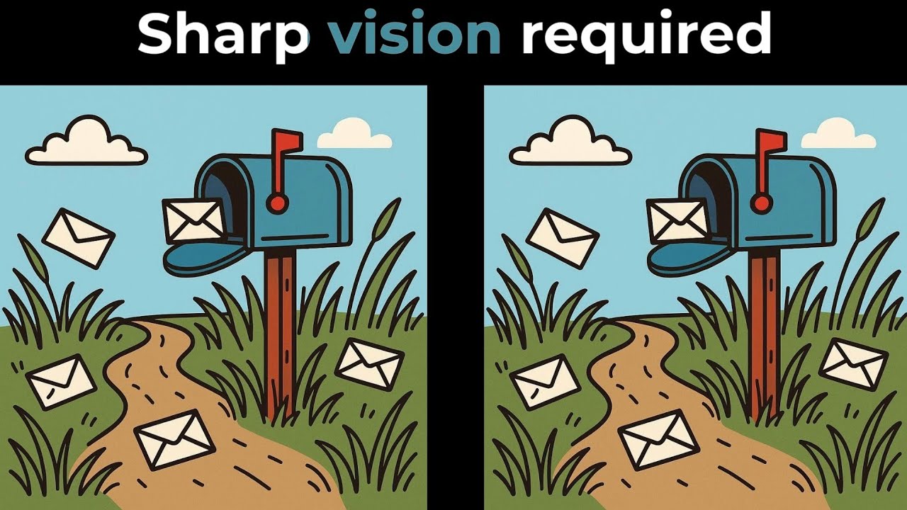 Find 3 differences in 90 seconds: Only the sharpest eyes win