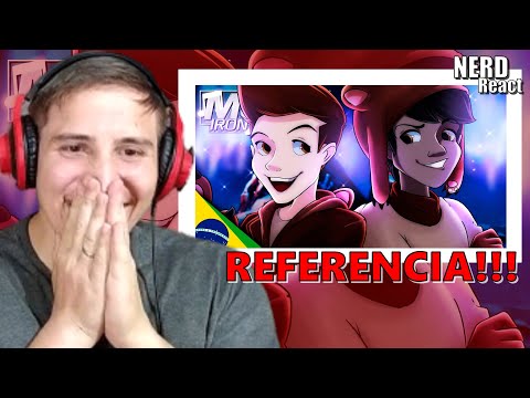 MEU IRMÃO URSO - Iron Master 🐻 // feat. Papyrus Da Batata | [React Rap Nerd] 🔥