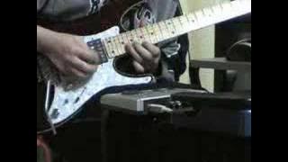 Shadows Of War / LOUDNESS  Guitar Solo Cover