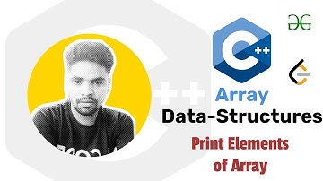 Print Elements of Array | Array-1| GFG/ LEETCODE | C++ | Array Playlist