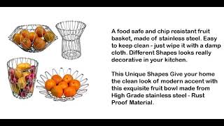 MOZILO Multi Shape And Foldable Fruit & Vegetable Basket screenshot 2