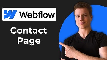 How To Make A Contact Page In Webflow (Working 2025)