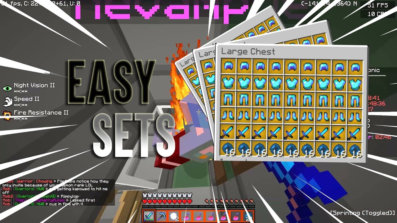 Obtaining Sets | Minecraft HCF Montage