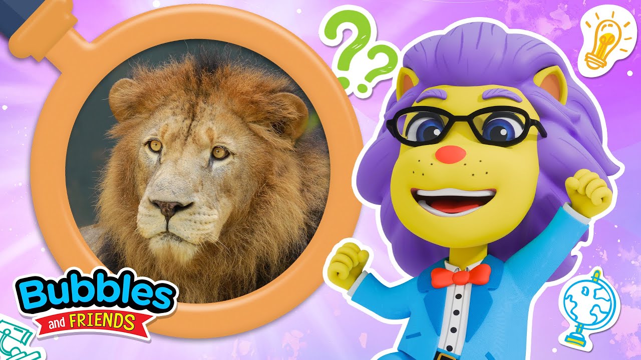 Львы для детей | 5 интересных фактов о королях животного мира