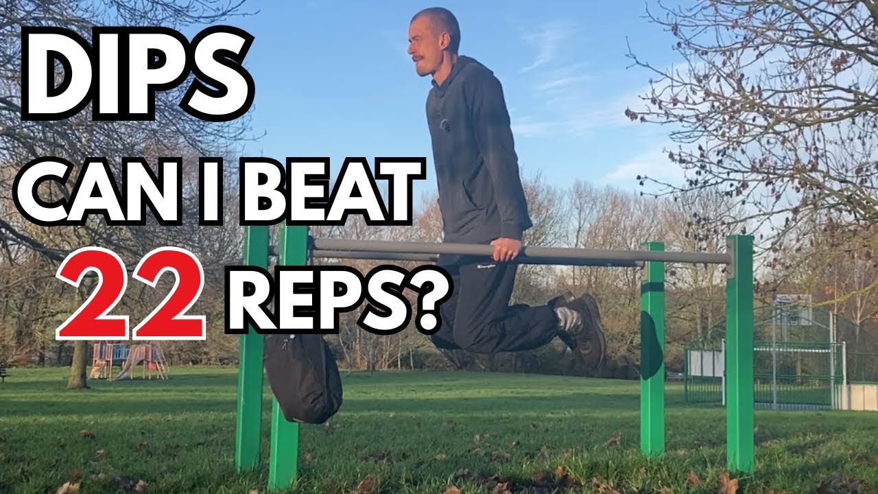 DIPS - Can I Beat 22 Reps? (Full Upper Body Workout)