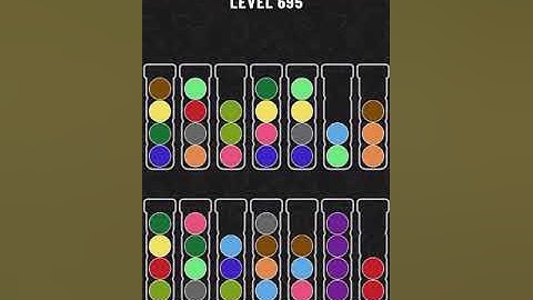 【Ball Sort Puzzle】Level.695