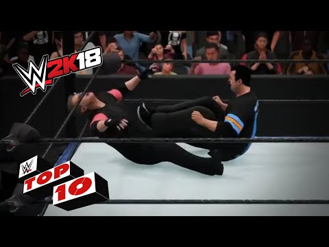 Jaw-dropping Dropkicks: WWE 2K18 Top 10