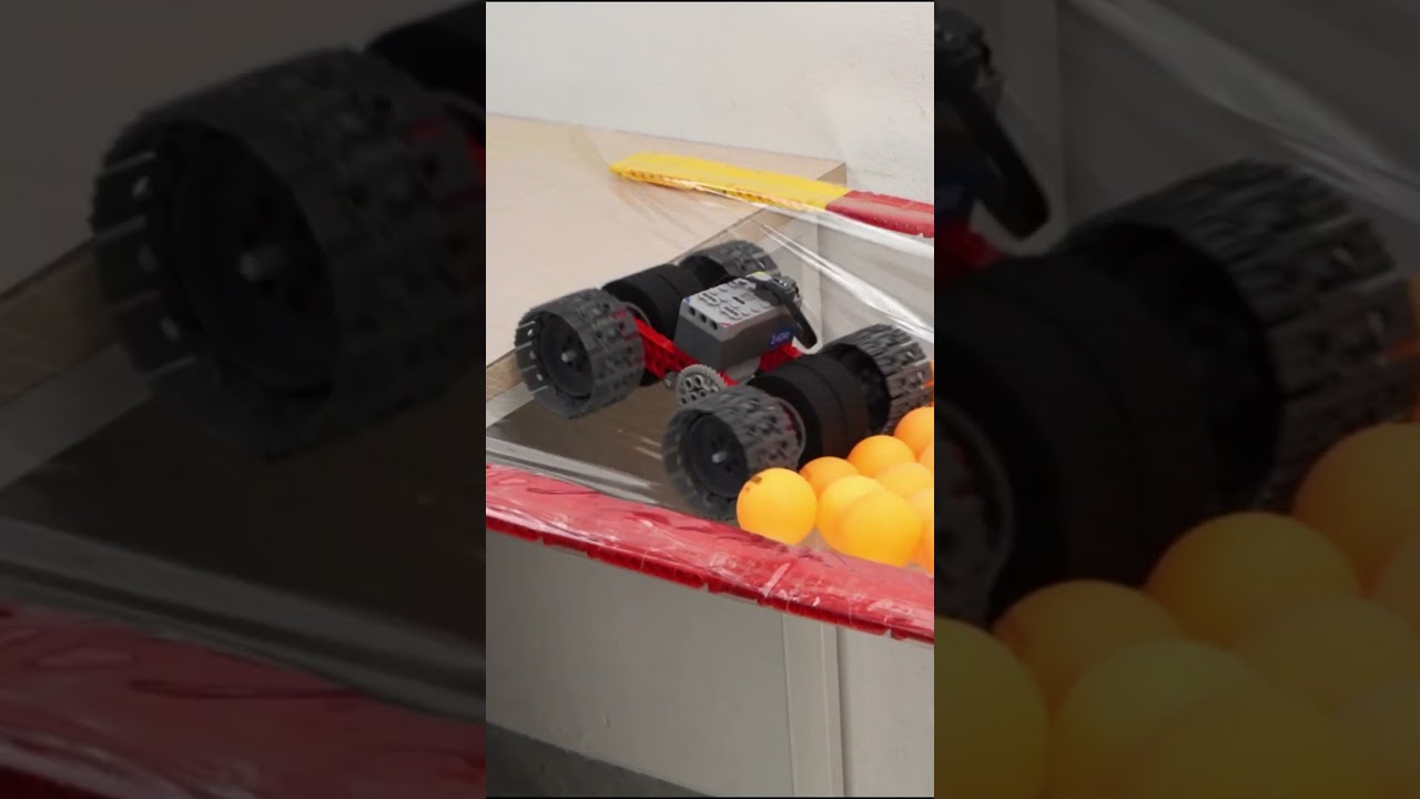 Testing LEGO Car vs Obstacles Nylon 