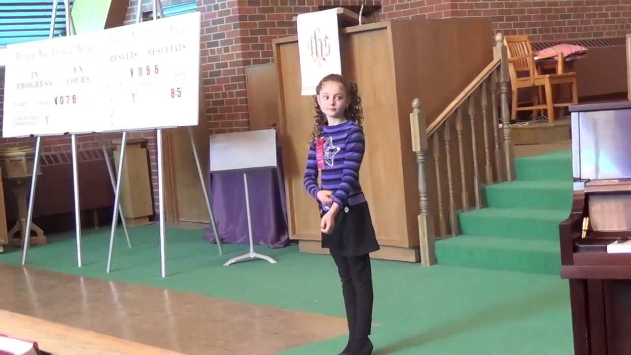 Song Of the Cake - Betty Roe (RCM Preparatory) (PMF 2014 Jessica)