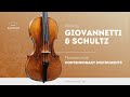 A violin by giovannettischultz florence 2023