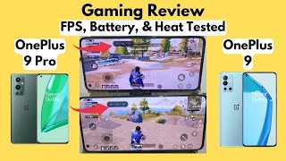 OnePlus 9 vs OnePlus 9 Pro PUBG Test [FPS, Heat & Battery Test]