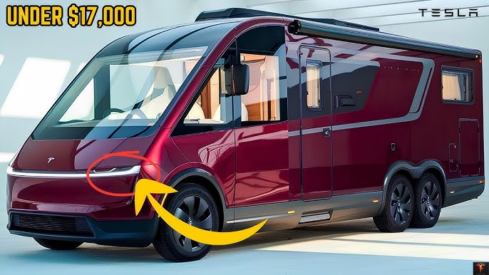 Elon Musk Reveals Tesla 2025 Motorhome for UNDER $17,000