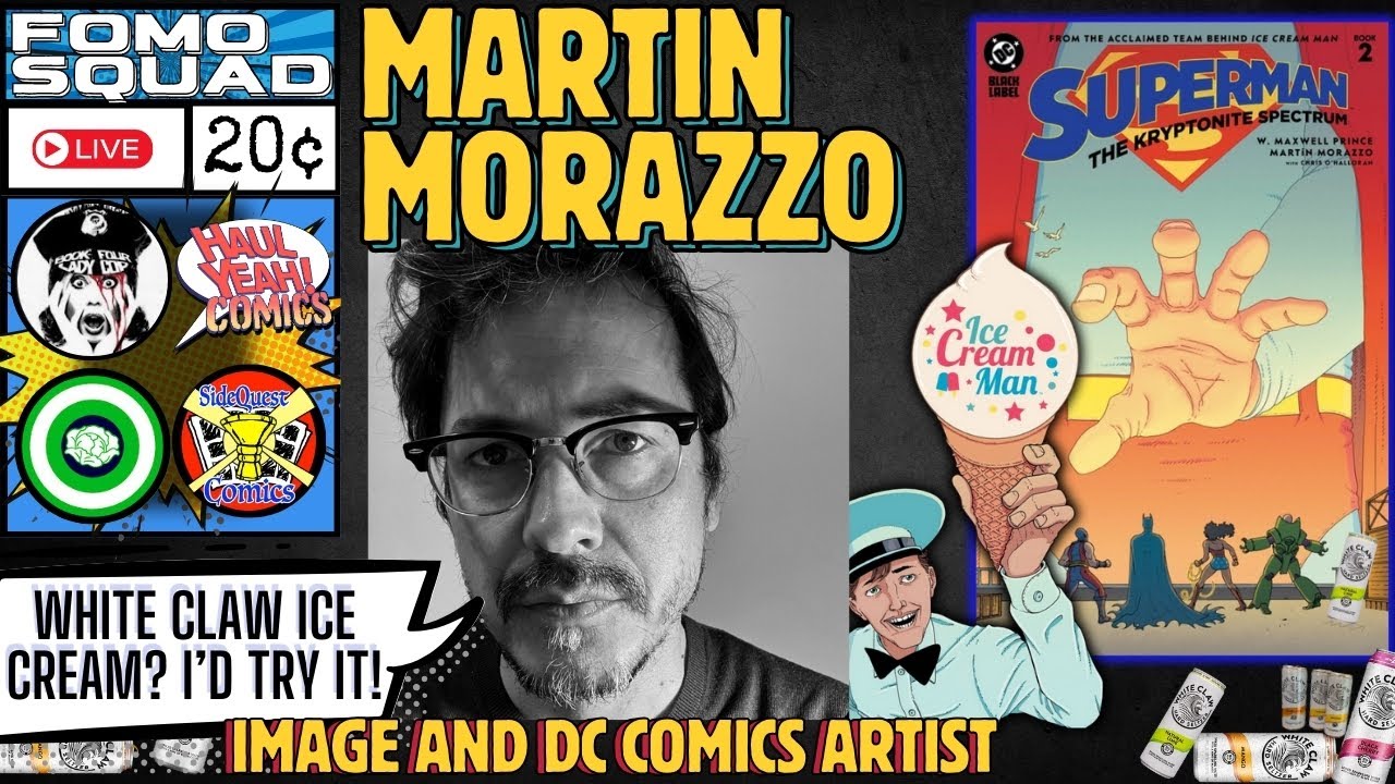 Creator Hangout: Martin Morazzo Artist of Ice Cream Man! #fomosquad # ...