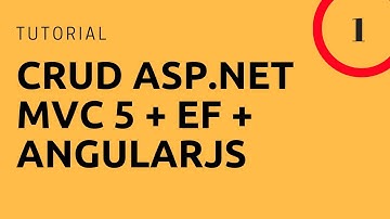CRUD MVC 5 + EF + AngularJs - Aula 01: Introdução