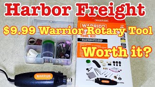 Harbor Freight Mini Warrior Rotary Tool Review