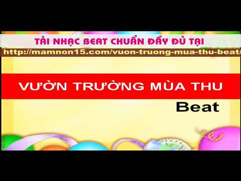 Vườn trường mùa thu beat