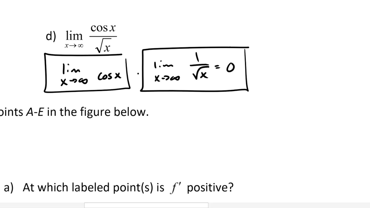 Calc Final Exam Review 2