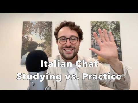 Studying vs. Using Italian | Italian & English Bilingual Audio