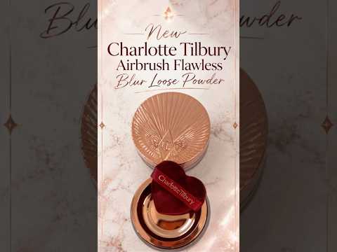 Live Swatch of Charlotte Tilbury Airbrush Flawless Blur Loose Powder ✨