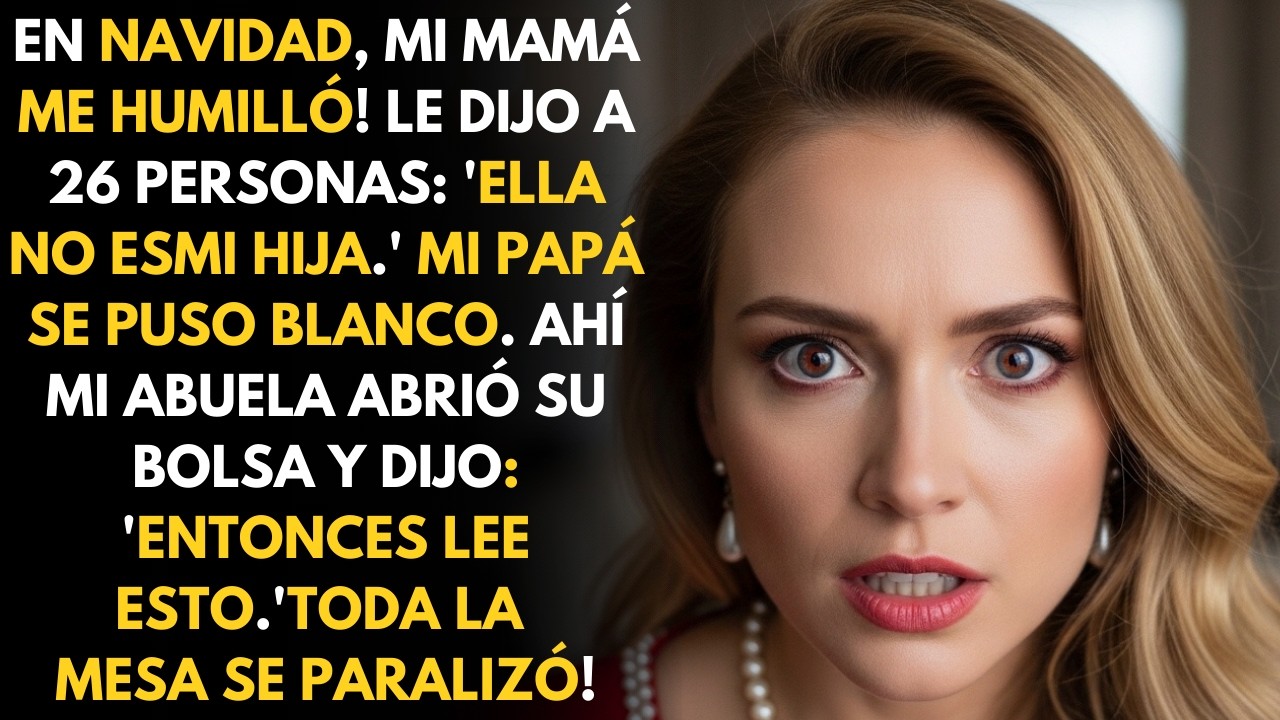 Mi Mamá Me Humilló en la Cena delante de toda mi familia. Pero cuando la abuela habló...