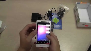 T999 Android 2.3 GSM Bar Phone w/ 3.5" Capacitive Screen, Quad-Band, Wi-Fi and Dual-SIM -DX