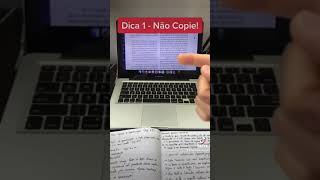 3 Dicas Para Anotar Os Estudos Do Jeito Certo - Dicas De Estudo #Shorts