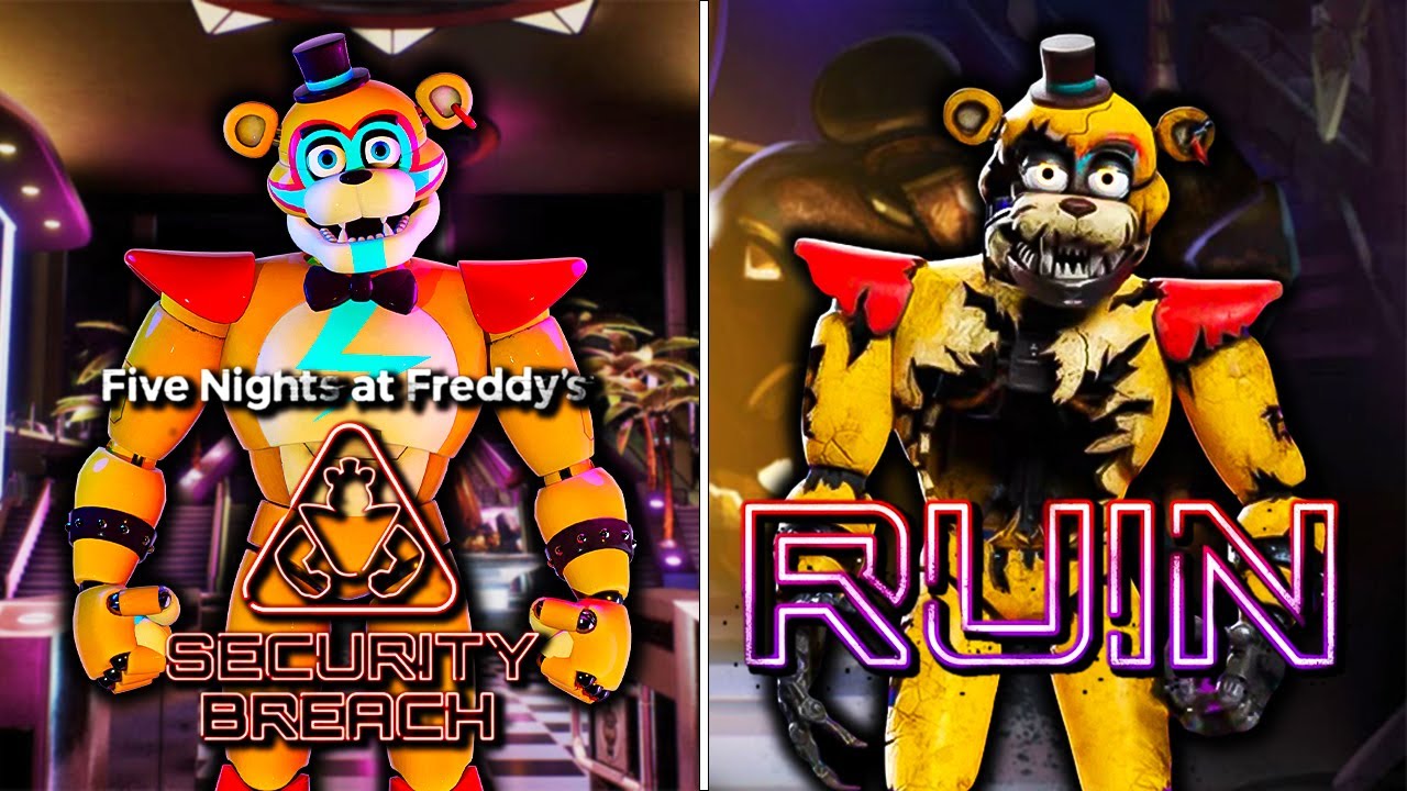 FNAF: Security Breach Ruin DLC - Full Game SPEEDRUN Walkthrough (No Death,  ALL Endings) 