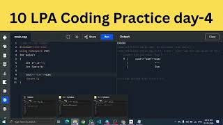 10LPA coding Practice Day-4||JOIN US||C++||#lmengineeringclasses