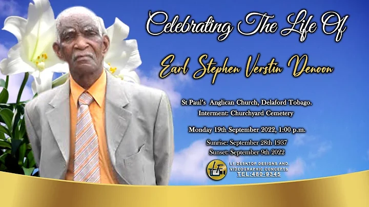 Celebrating The Life of our Beloved Earl Stephen V...