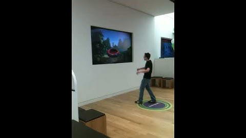 Kinect Demo at Microsoft Store