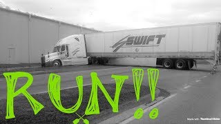Spoke to a SWIFT driver! Put my foot in my MOUTH!