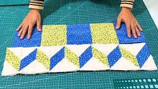 Use Your Fabric Scraps To Make Beautiful And Easy Rugs | Easy patchwork block | Sewing Ideas by V&V Sewing Craft 43,562 views 4 months ago 12 minutes, 38 seconds