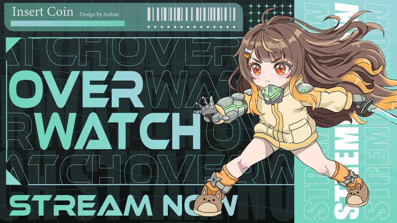 【OW】アプデ後初!めずらしくトリオで新キャラ触ってみる