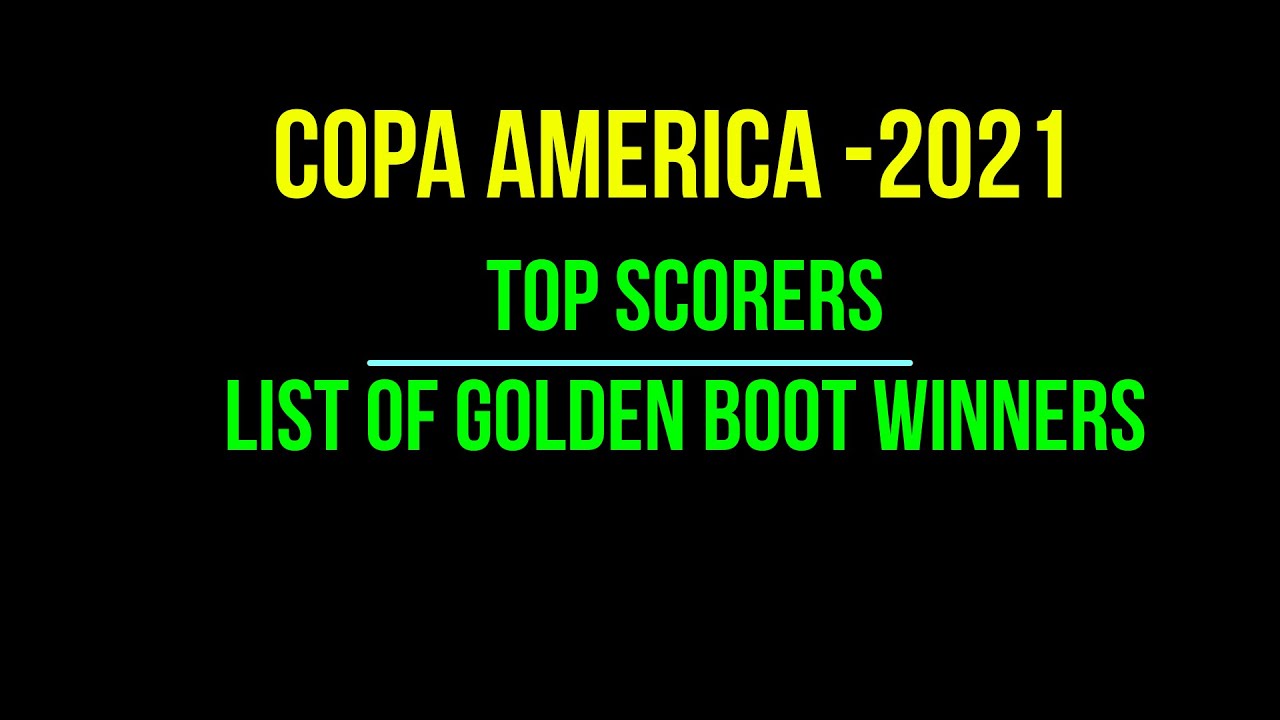 Copa America 21 Lionel Messi Won The Golden Boot Along With Trophy List Of Golden Boot Winner Youtube